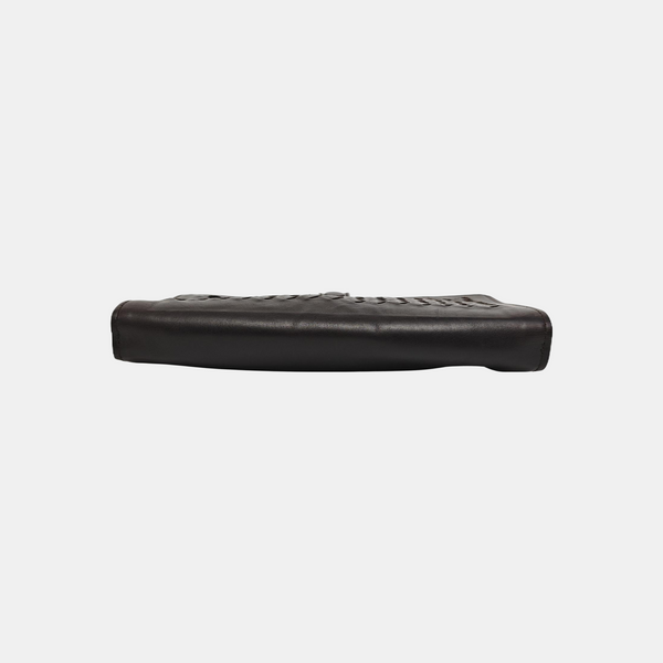 Calfskin Clutch Red
