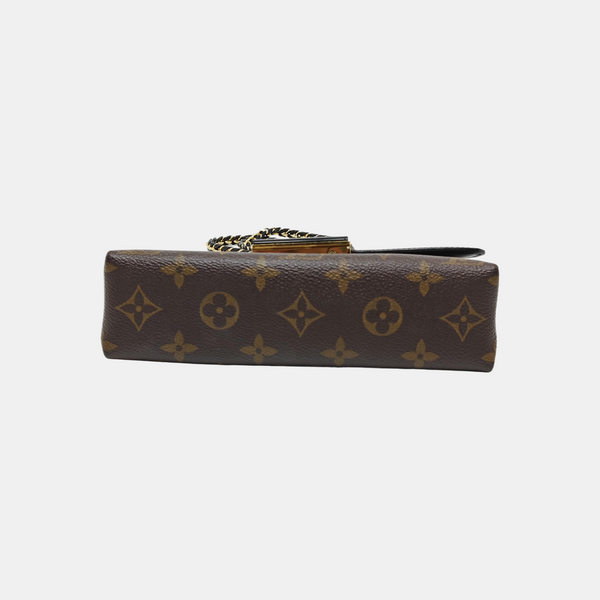 THELMA Monogram Coated Canvas Brown