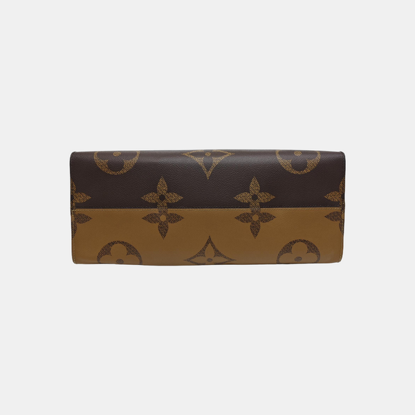 ONTHEGO GM Monogram Coated Canvas Brown