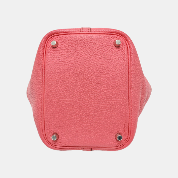 Authenticated pre-owned Picotin Lock 18 Clemence Pink - Bucket Bag at Looply