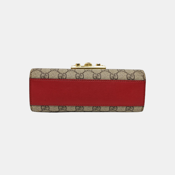 Authenticated pre-owned Padlock Small Monogram Coated Canvas Multicolor - Crossbody Bag at Looply