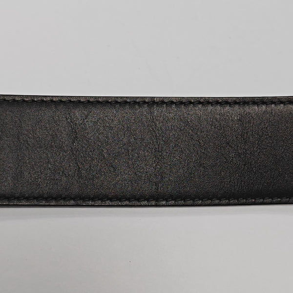 Coated Canvas Belt Brown