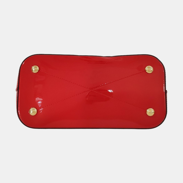 MONTEBELLO MM Patent Leather Red