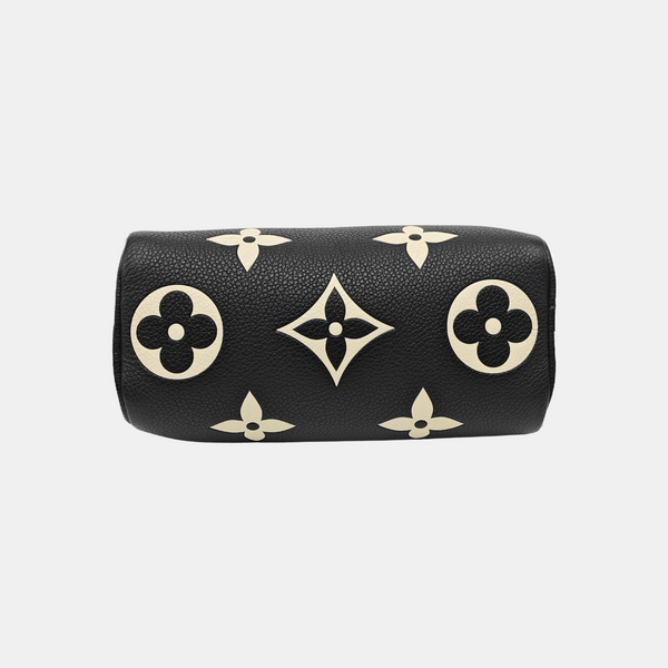SPEEDY Nano Monogram Calfskin Black