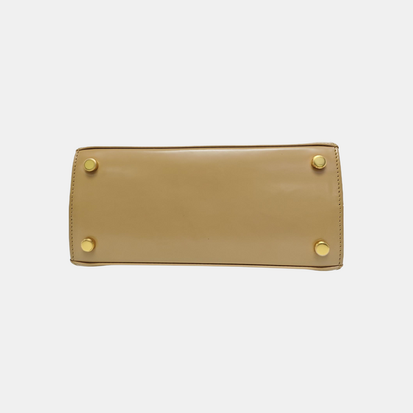 Kelly Calfskin Beige