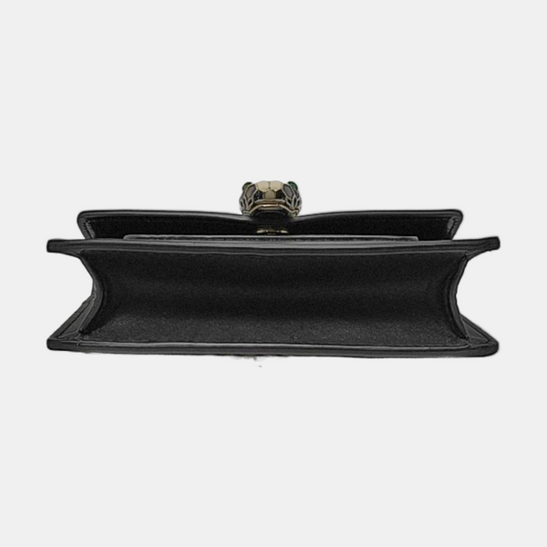 SERPENTI FOREVER Calfskin Black Wallet