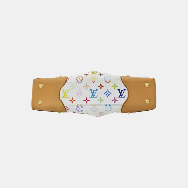 LV × TM JUDY MM Monogram Coated Canvas White