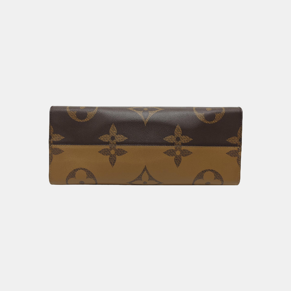 ONTHEGO GM Monogram Coated Canvas Brown