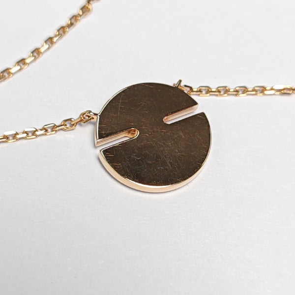 Jeux De Liens 18k Rose Gold Necklace