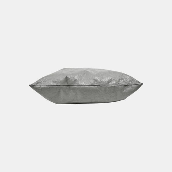 Lambskin Shoulder Bag Gray