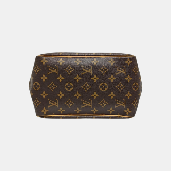 BATIGNOLLES PM Monogram Coated Canvas Brown