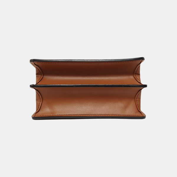 DAUPHINE Mini Monogram Coated Canvas Brown