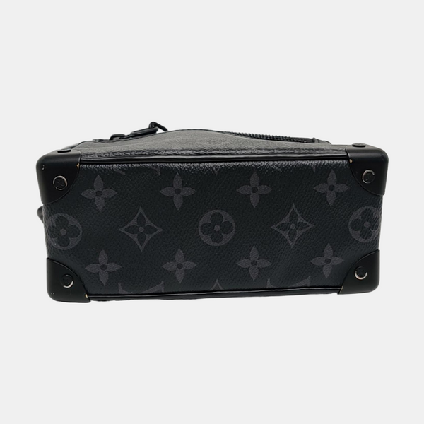 SOFT TRUNK Mini Monogram Coated Canvas Black
