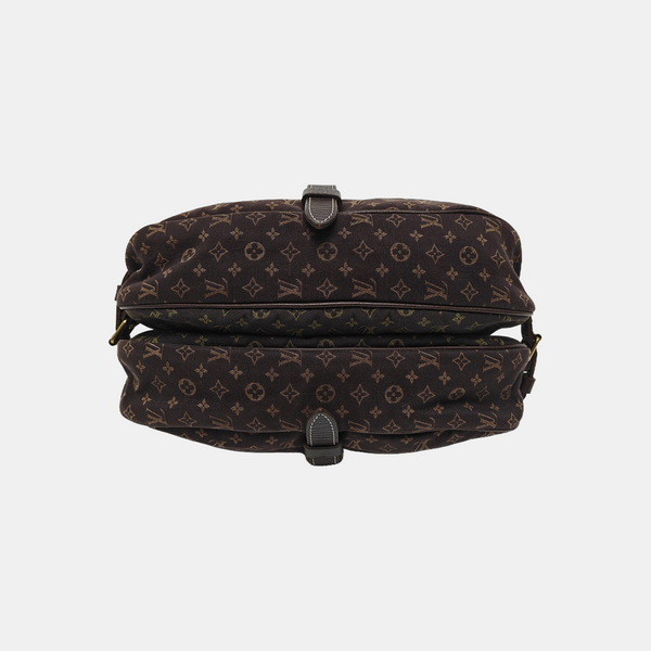 SAUMUR 28 Monogram Canvas Brown