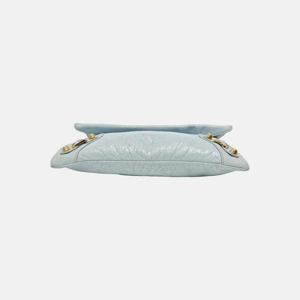 Classic City Small Lambskin Blue