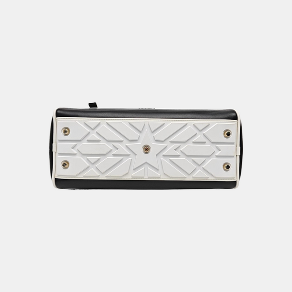 Vibe Medium Cannage Calfskin Black