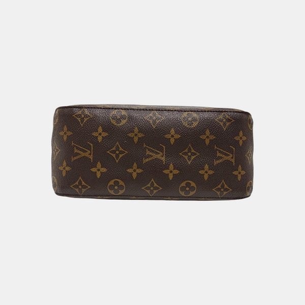 LOOPING MM Monogram Coated Canvas Brown
