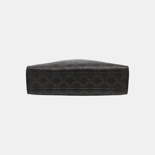 CABAS CELINE Small Coated Canvas Black