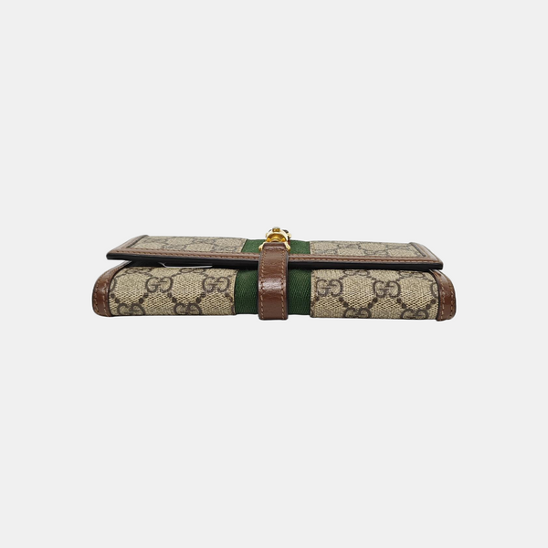Jackie 1961 Mini Monogram Coated Canvas Beige