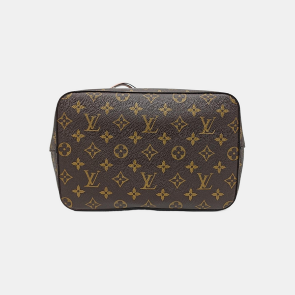 NÉONOÉ MM Monogram Coated Canvas Brown