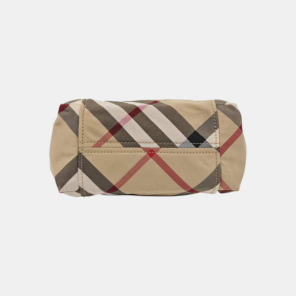 Canvas Shoulder Bag Beige