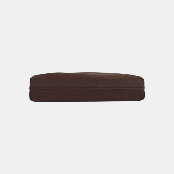 Calfskin Shoulder Bag Brown