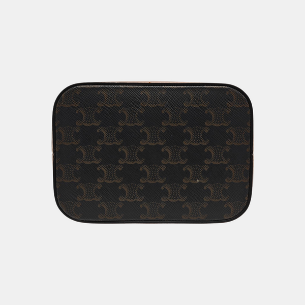 TRIOMPHE CANVAS Small Coated Canvas Brown