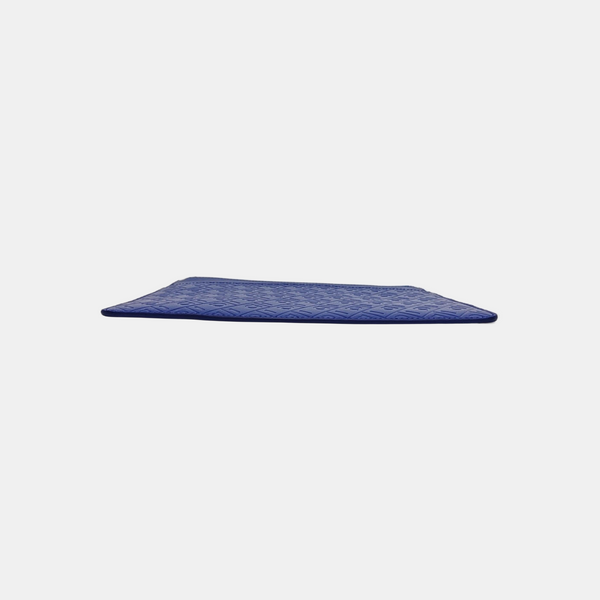 Piel de becerro Gancini azul