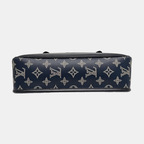 SAVANE PM Monogram Coated Canvas Blue