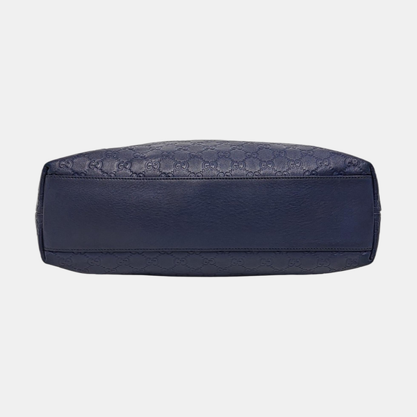 GG Imprime Monogram Calfskin Blue