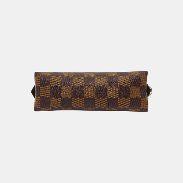 COSMETIC PM Damier Ebene Coated Canvas Brown
