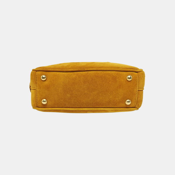 Arcadie Small Suede Yellow