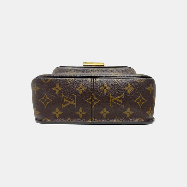 PASSY Monogram Coated Canvas Brown