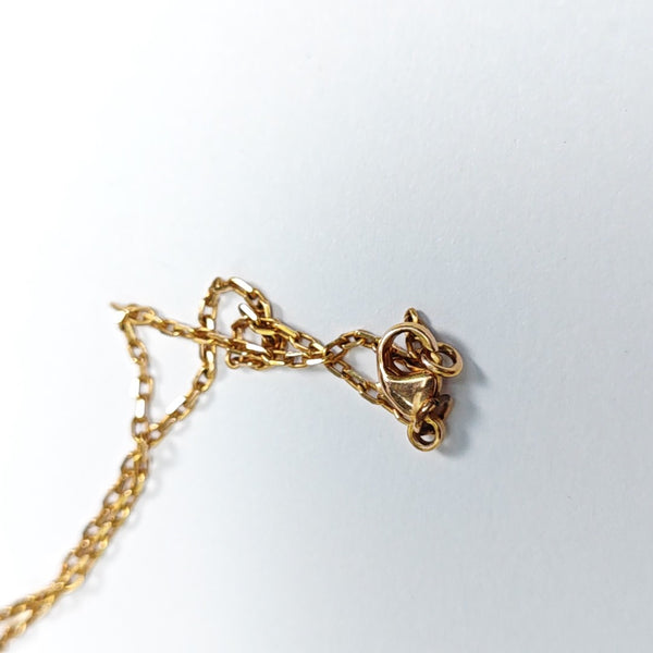 Pop H Metal Rose Gold Necklace