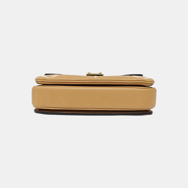 MÉTIS EAST WEST Monogram Calfskin Brown