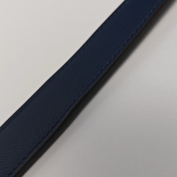 Leather Belt Blue