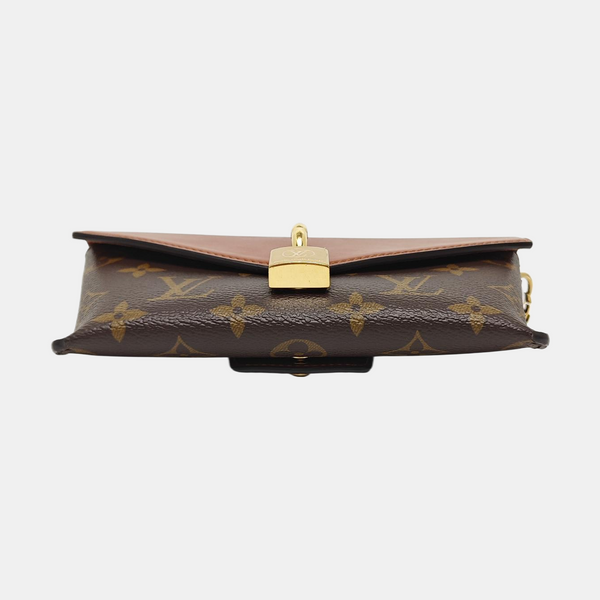 PADLOCK Monogram Coated Canvas Brown