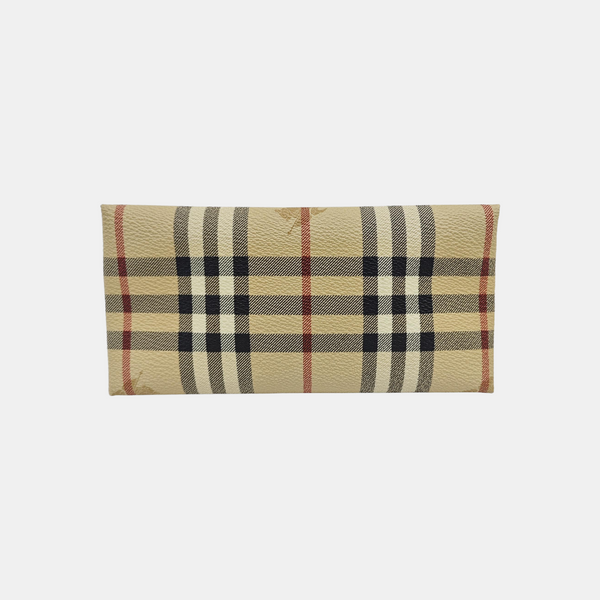 Coated Canvas Tote Bag Beige