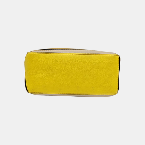 Puzzle Mini Calfskin Multicolor