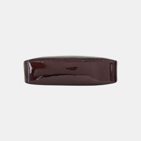 BRENTWOOD Monogram Patent Calfskin Red