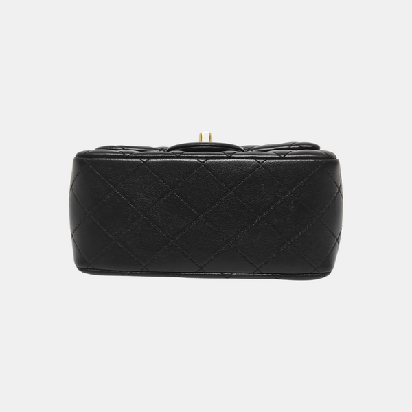 CLASSIC FLAP Mini Quilted Lambskin Black