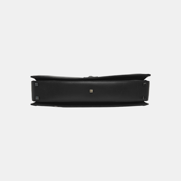 Calfskin Shoulder Bag Black