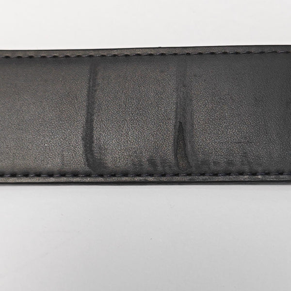 Coated Canvas Belt Black