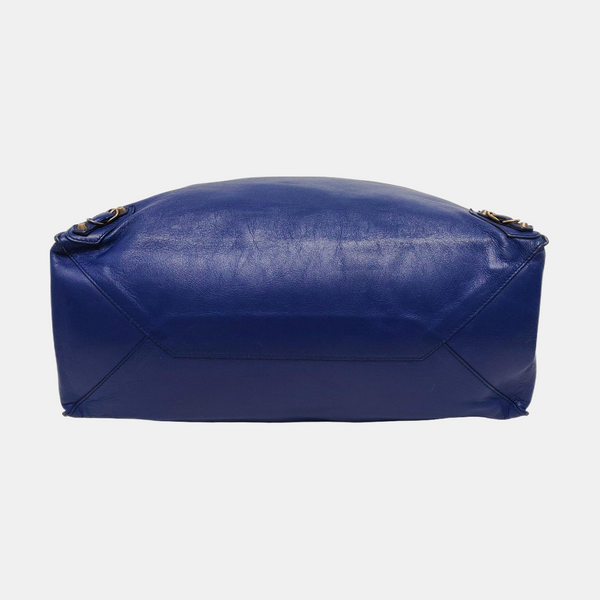 Papier Calfskin Blue