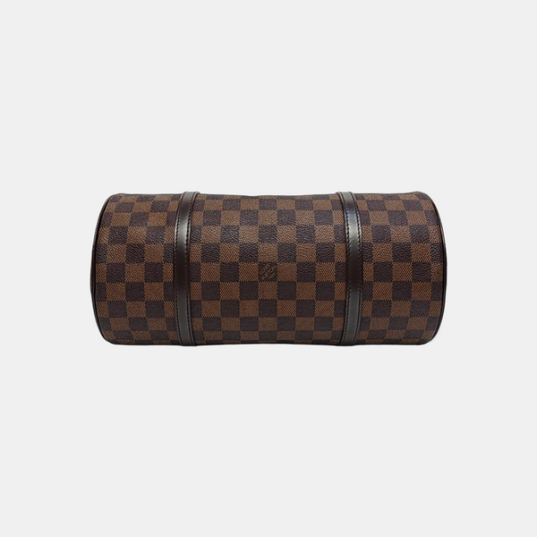 PAPILLON 30 Damier Ebene Coated Canvas Brown