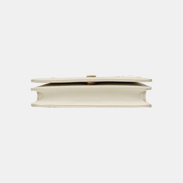 Diorama Cannage Lambskin White