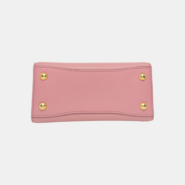 Bibliothèque Saffiano Calfskin Pink