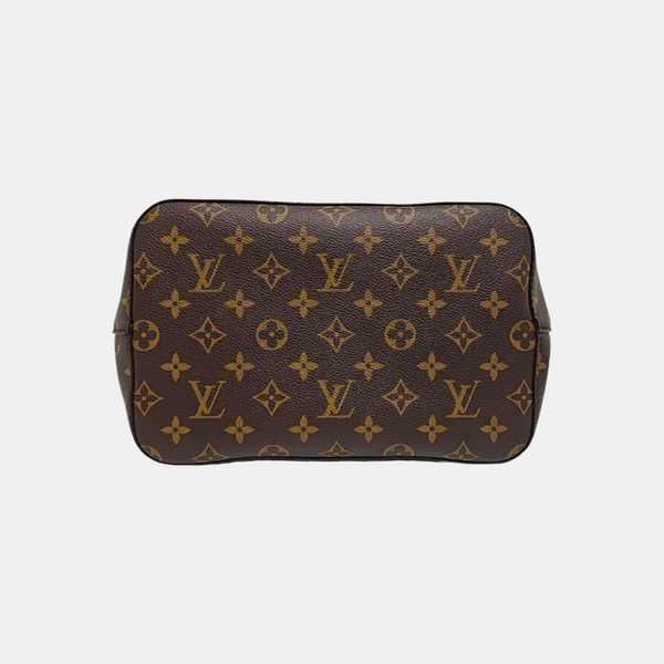 NÉONOÉ MM Monogram Coated Canvas Brown