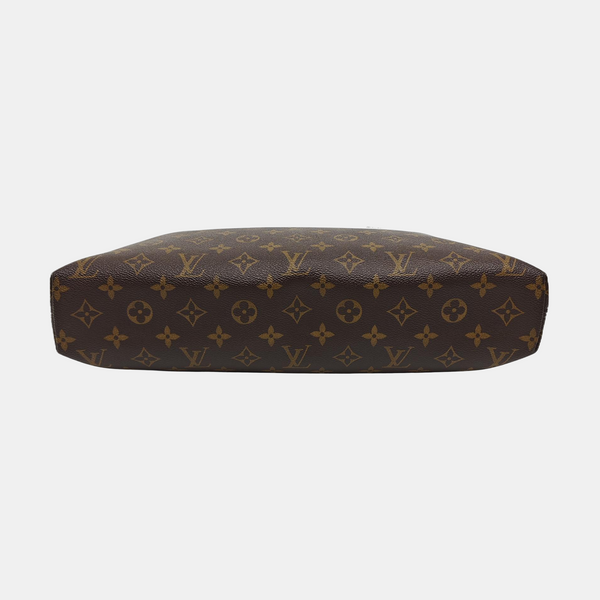 PORTE-DOCUMENTS Monogram Coated Canvas Brown