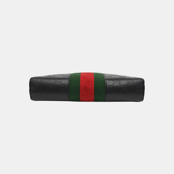 Signature Monogram Calfskin Black